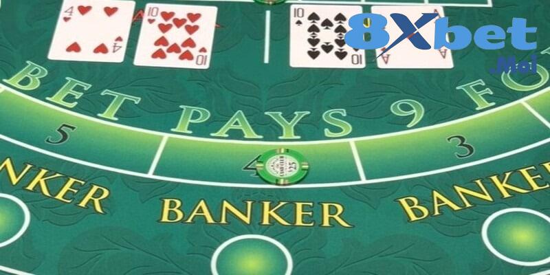 Các cửa cược phổ biến ở game Baccarat 8XBET