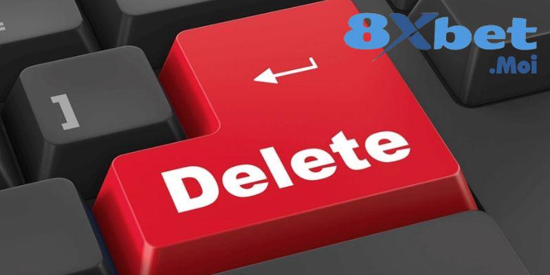 Hướng dẫn chi tiết cách xóa tài khoản 8XBET